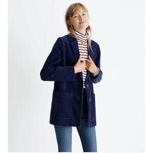 Madewell Navy Corduroy Jacket